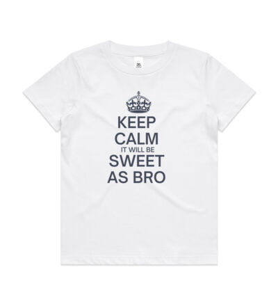 Keep Calm Sweet As - Kids Youth T shirt Thumbnail