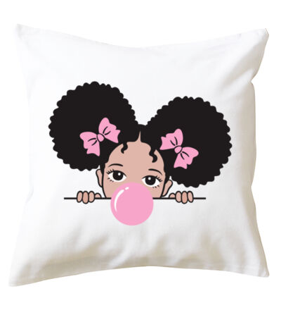 Bubble Girl - Cushion cover Thumbnail