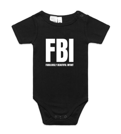 FBI baby - Mini-Me One-Piece Thumbnail