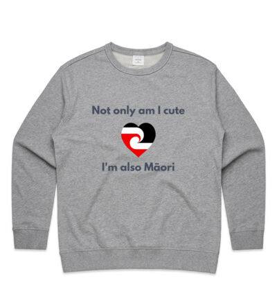 Cute and Maori - Womens Premium Crew - Womens Premium Crew Thumbnail