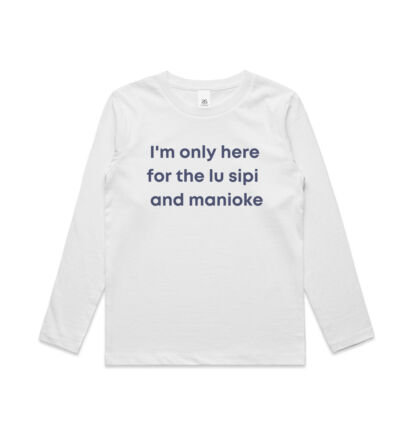 I'm only here for the lu sipi - Kids Longsleeve Tee Thumbnail