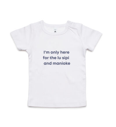 I'm only here for the lu sipi - Kids Wee Tee Thumbnail