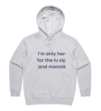 I'm only here for the lu sipi - Womens Premium Hood Thumbnail
