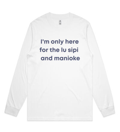 I'm only here for the lu sipi - Mens General Long Sleeve Tee Thumbnail