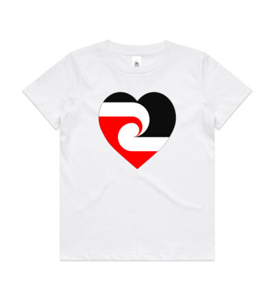 Maori Heart - Kids Youth T shirt - Kids Youth T shirt Thumbnail