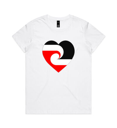Maori Heart - Womens Maple Tee Thumbnail