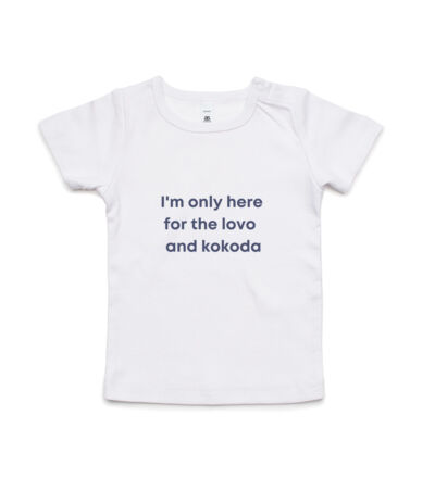 Only here for the lovo - Kids Wee Tee Thumbnail