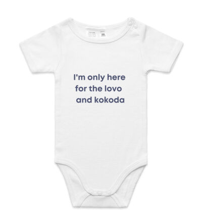 Only here for the lovo - Mini-Me One-Piece Thumbnail