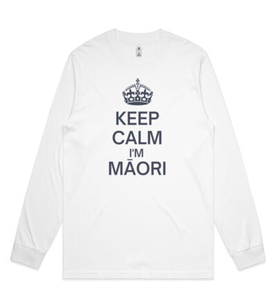 Calm and Maori - Mens General Long Sleeve Tee Thumbnail
