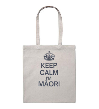 Calm and Maori - Heavy Duty Canvas Tote Bag Thumbnail