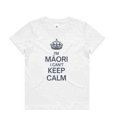 I'm Maori I can't keep calm - Kids Youth T shirt Thumbnail