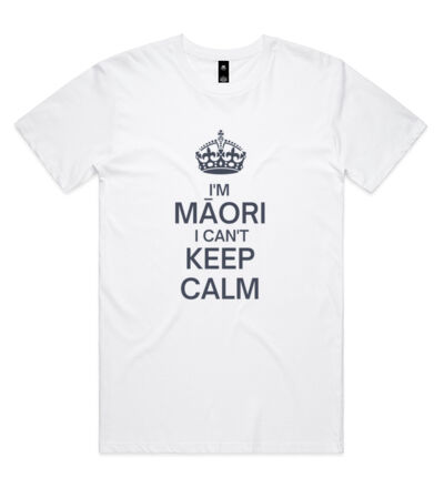 I'm Maori I can't keep calm - Mens Staple T shirt Thumbnail