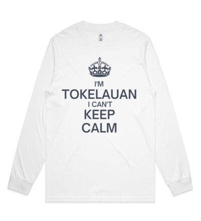 I'm Tokelauan I can't keep calm. - Mens General Long Sleeve Tee Thumbnail