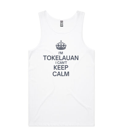 I'm Tokelauan I can't keep calm. - Mens Lowdown Singlet Thumbnail