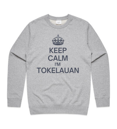 Keep calm I'm Tokelauan - Mens Premium Crew Thumbnail