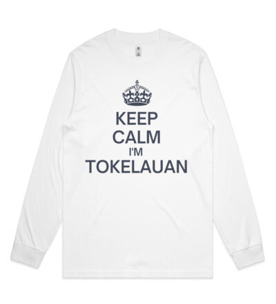 Keep calm I'm Tokelauan - Mens General Long Sleeve Tee Thumbnail