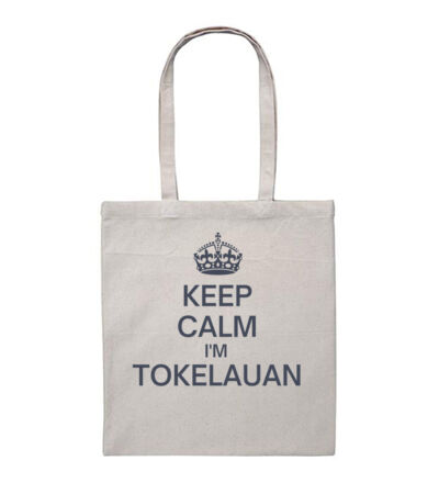 Keep calm I'm Tokelauan - Heavy Duty Canvas Tote Bag Thumbnail