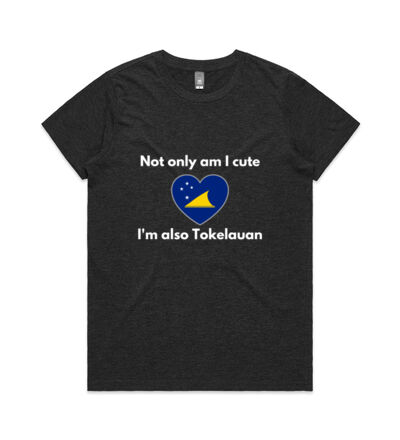 Cute and Tokelauan - Womens Maple Tee Thumbnail
