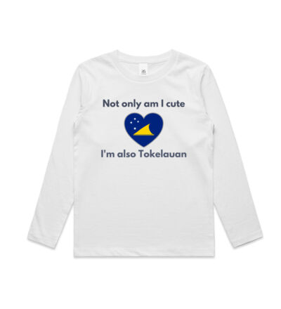 Cute and Tokelauan - Kids Longsleeve Tee Thumbnail