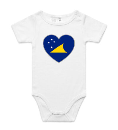 Tokelau Heart  - Mini-Me One-Piece Thumbnail
