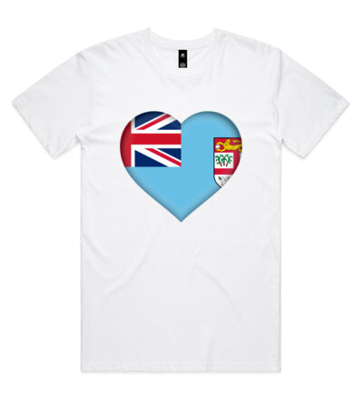 Fiji Heart - Mens Staple T shirt Thumbnail