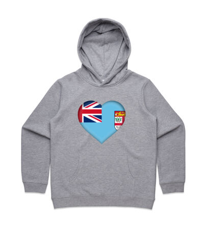 Fiji Heart - Kids Supply Hoodie Thumbnail