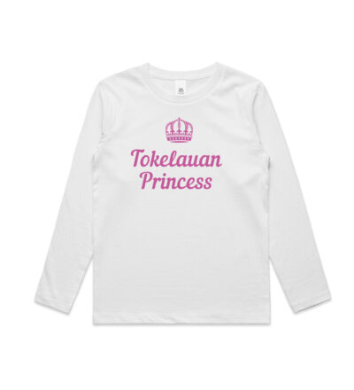 Tokelauan Princess - Kids Longsleeve Tee Thumbnail