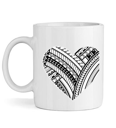 Polynesian Heart - Mug Thumbnail