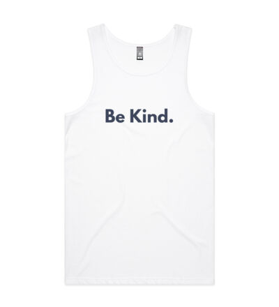 Be Kind. - Mens Lowdown Singlet Thumbnail
