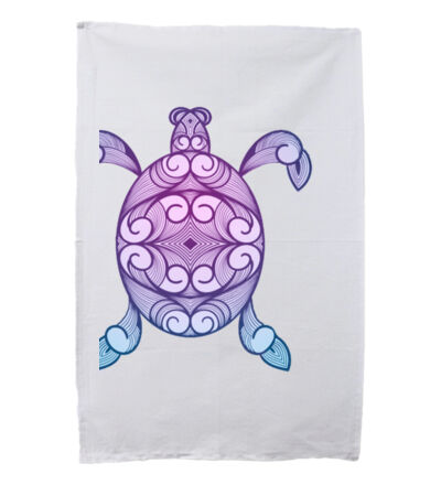 Maori Turtle - Tea Towel Thumbnail