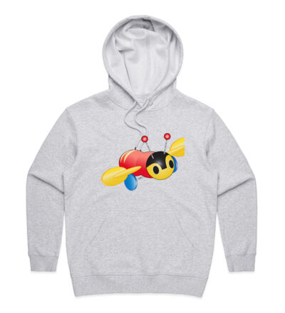 Kiwi Buzzy Bee - Womens Premium Hood Thumbnail