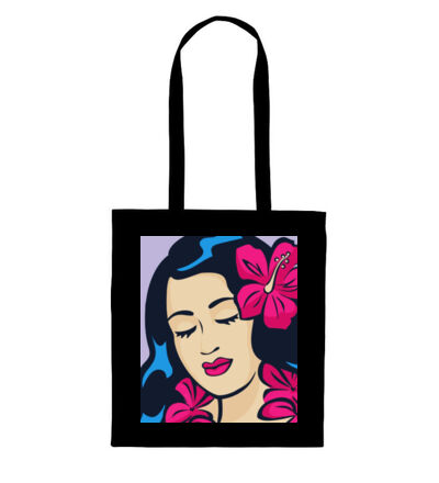 Polynesian Girl - Tote Bag Thumbnail