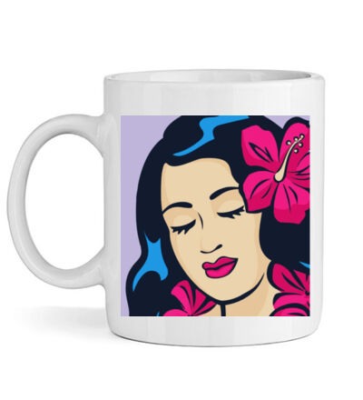 Polynesian Girl - Mug Thumbnail