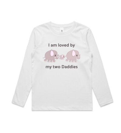 My Two Dads - Kids Longsleeve Tee Thumbnail