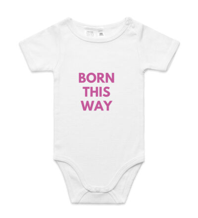 Born this way - Mini-Me One-Piece Thumbnail