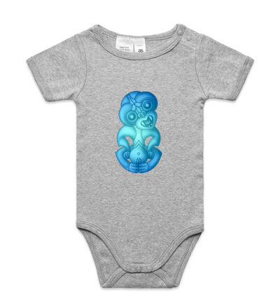 Blue Green Hei Tiki - Mini-Me One-Piece Thumbnail