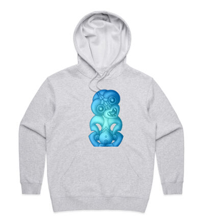 Blue Green Hei Tiki - Womens Premium Hood Thumbnail