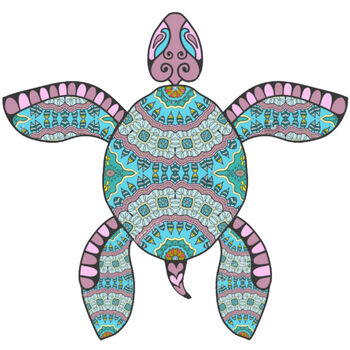 Turquoise turtle Thumbnail